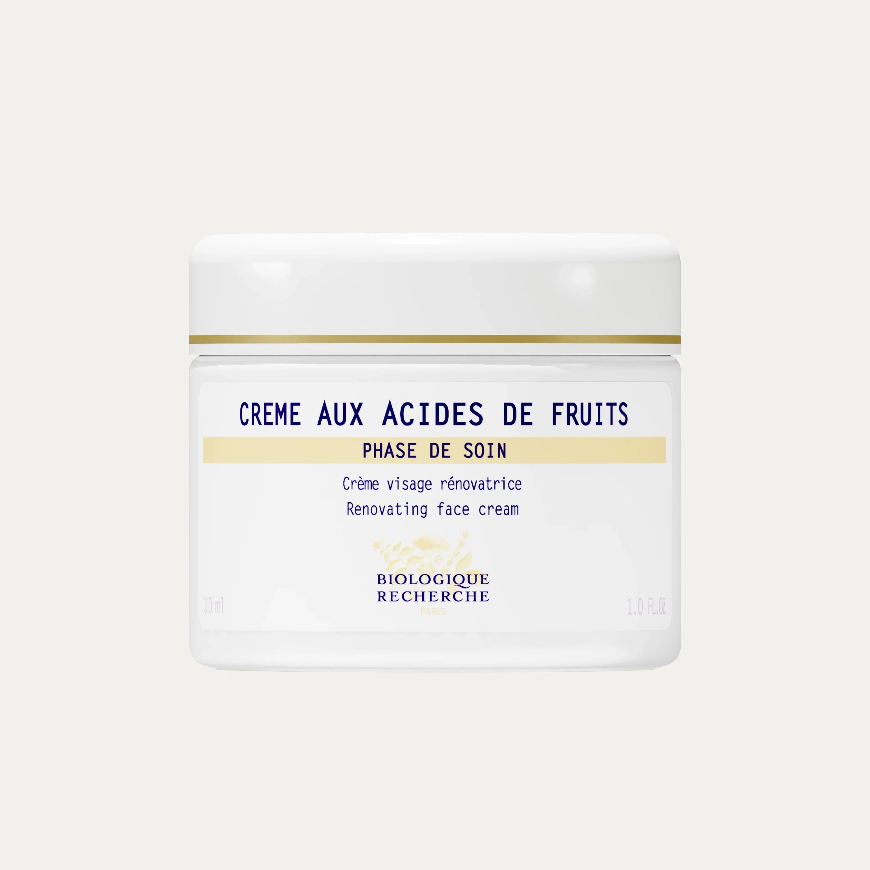 CREME AUX ACIDES DE FRUITS