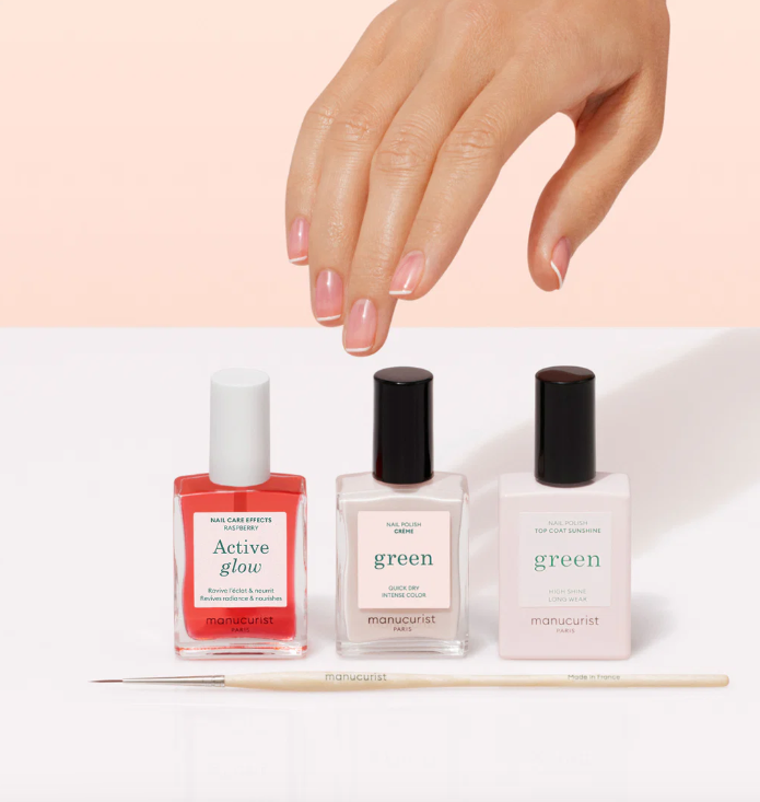 French Manicure Glow